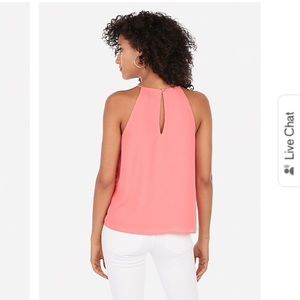 Express Tops - Nwt tie high neck tank size xl express Express Tops - Nwt tie high neck tank size xl express